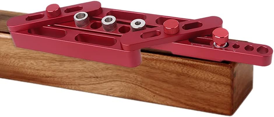 Doweling Woodworking Joinery Hole Drill Guide Self Centering Punching Locator Tool Cabinet Hardware