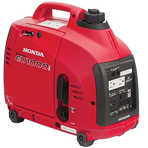 Honda Power Equipment EU1000T1A 1,000W Portable Generator CARB, Steel