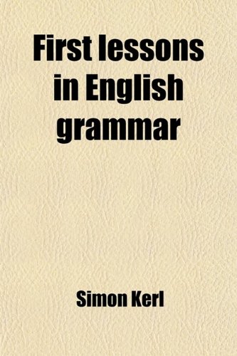 First Lessons in English Grammar