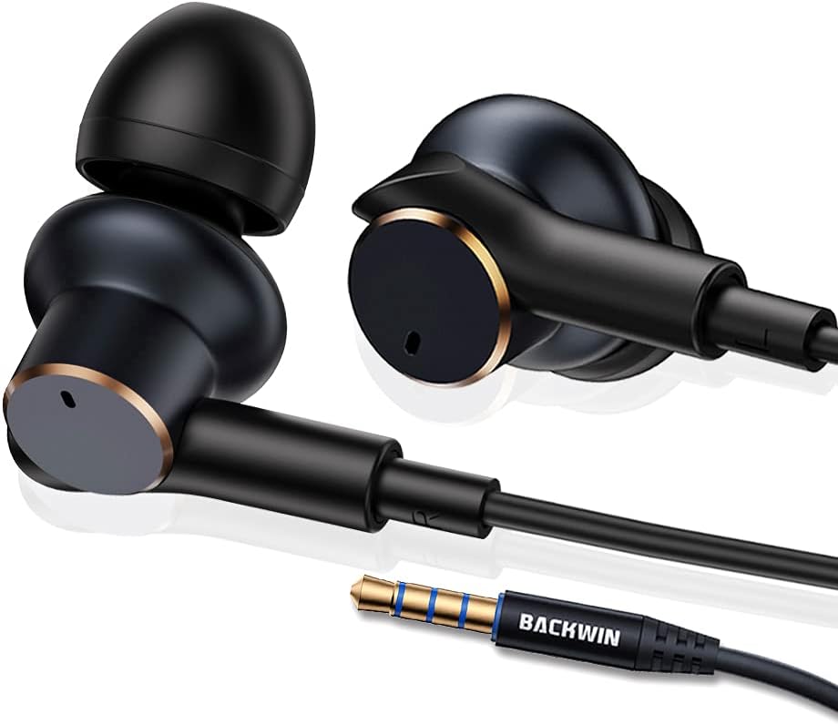 Wired Headphones with [Four Speakers]