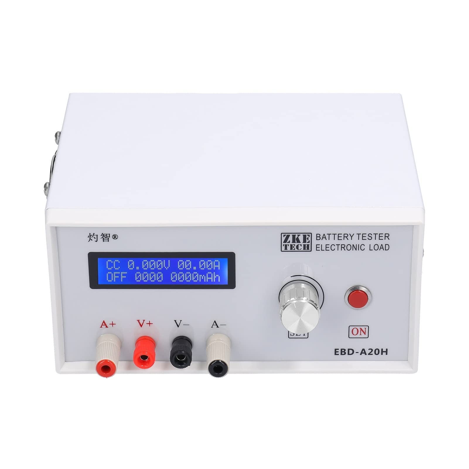 Testeur Batterie, EBD-A20H Testeur de batterie 3 0V 20A 200W Support de déchargeur électronique de charge électronique multifonction Pc Contrôle logiciel en ligne