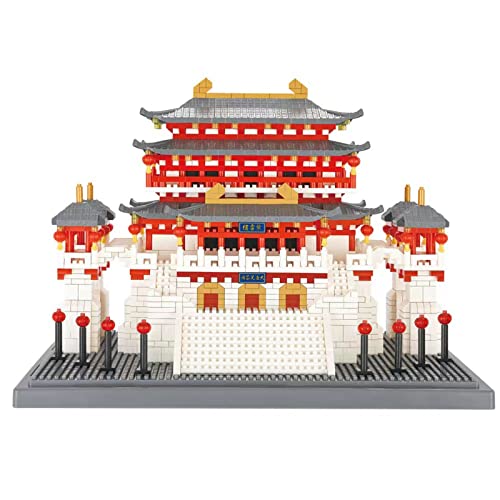 Datang Furong Garden Micro Bausteine Bausatz,2626 Teile Weltberühmte Konstruktions Serie Modell 3D Spielzeug,MOC Klemmbausteine Kompatibel Mit Lego 25.5 * 17.5 * 18.5cm Cover
