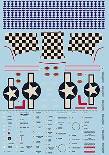 Print Scale 48-039 - 1/48 Decal for P-51 Mustang-D Aircraft