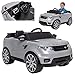 Feber- Range Rover Sport Coche eléctrico para niños 3 a 7 años de juguete, 6V, Color gris (Famosa 800010051)