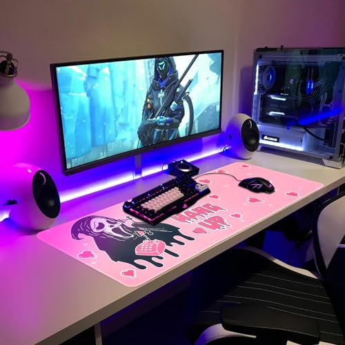 Large Gaming Mouse Pad 31.5 x 11.8in Desk Mat