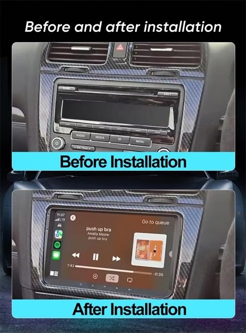 Carplay Radio Coche para Toyota Corolla Verso: Conducción Segura con Bluetooth y GPS Integrado 2
