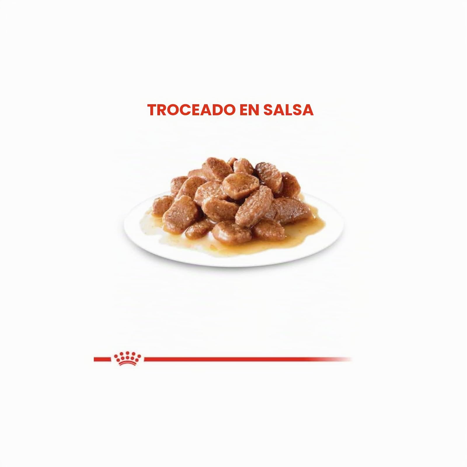 Royal Canin Feline Sterilised | Paquete de 4 | 4 x 12 x 85g | Alimento Completo para Gatos Adultos esterilizados | Trocitos en gelatina | A Partir del 12º Mes