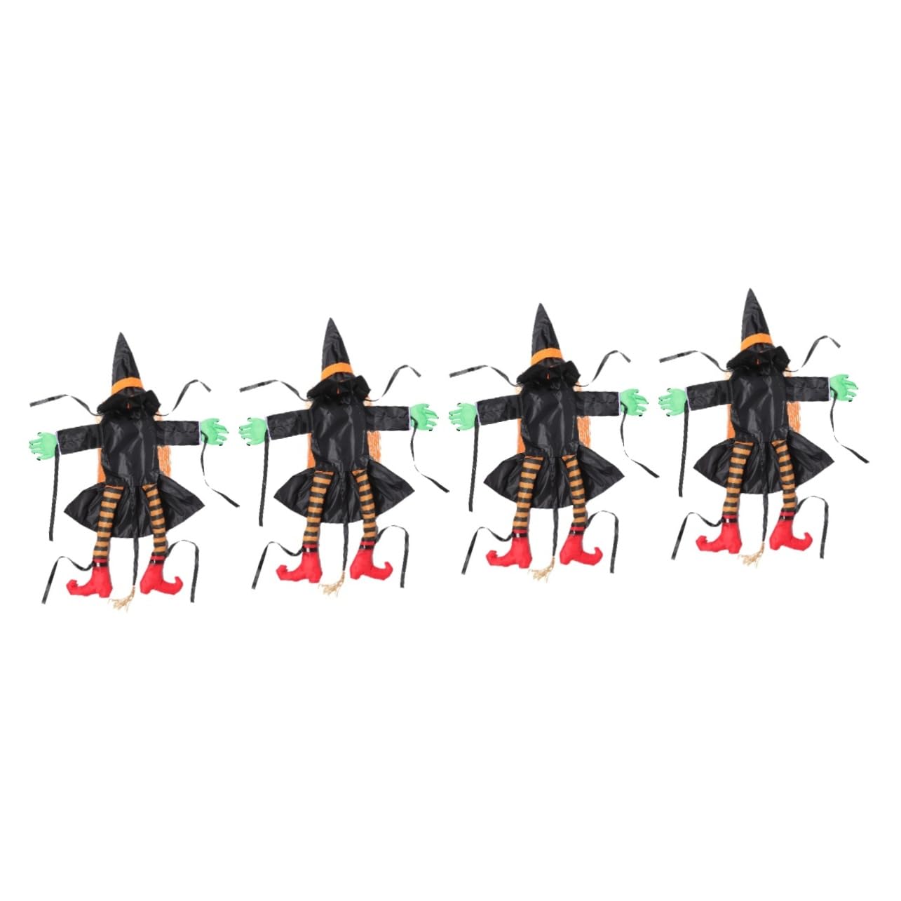 Décoration sorcière suspendue Halloween : animez vos jardins et portes pour frissonner