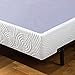 ZINUS Metal Box Spring with Wood Slats, 9 Inch Mattress Foundation, Sturdy Steel Structure, Easy Assembly, Queen