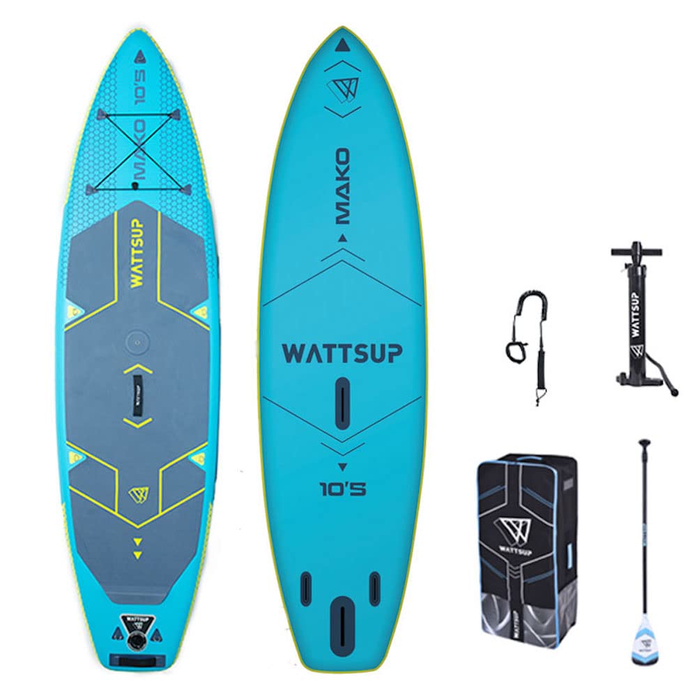 Wattsup - pb -wmak105 - wattsup mako 10'5 - spessore 15 cm - goccia - punto - rigido e robusto - 115 kg