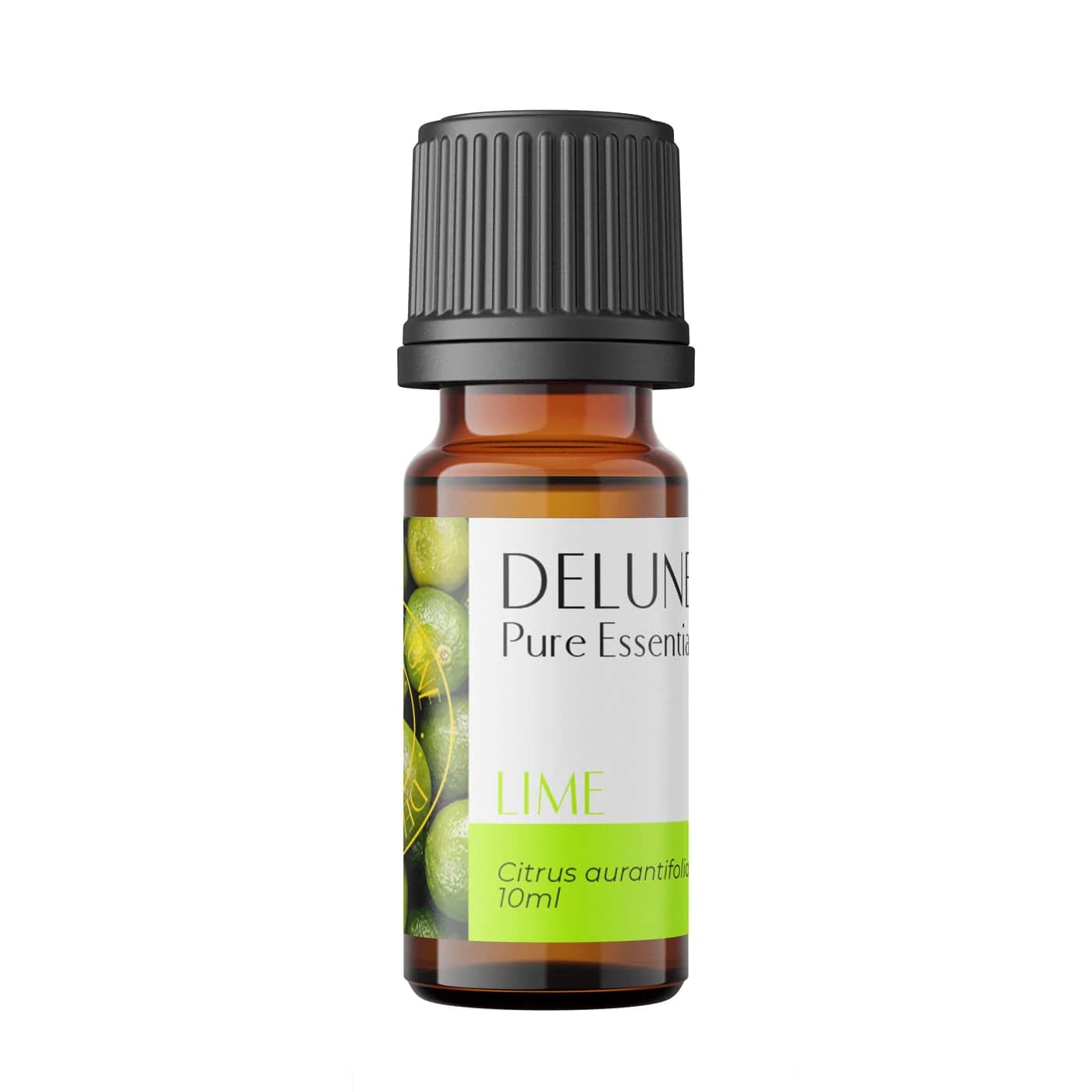 DeluneLime Pure Essential Oil - 100% Pure and Natural Aromatherapy Humidifier Essential Oils for Diffuser, Topical, and Home - 10ml