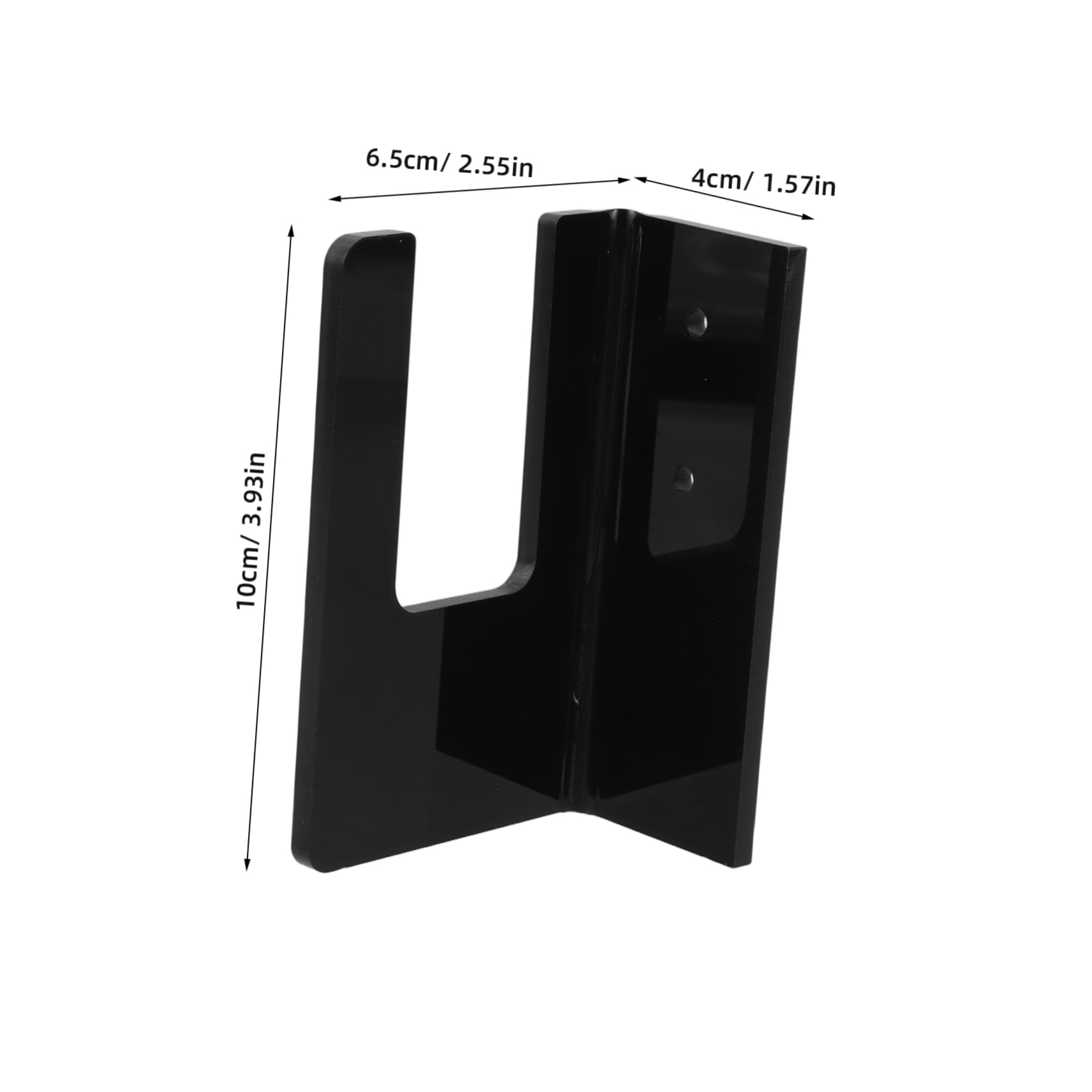 KICHOUSE Skateboard Display Wall Mount Snowboard Storage Rack Acrylic Modern Design Home Office Skate Park