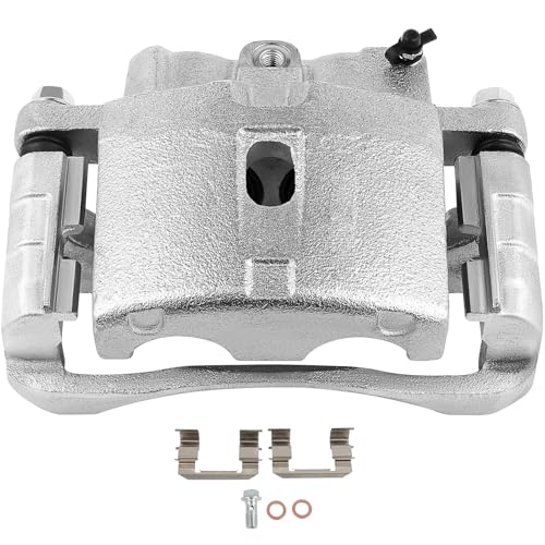 Image of SCITOO Front Right Brake Caliper With Bracket 18-B4728 Compatible For Cadillac 02-06 For Chevrolet 99-13 For GMC 99-13 For Hummer 03-09