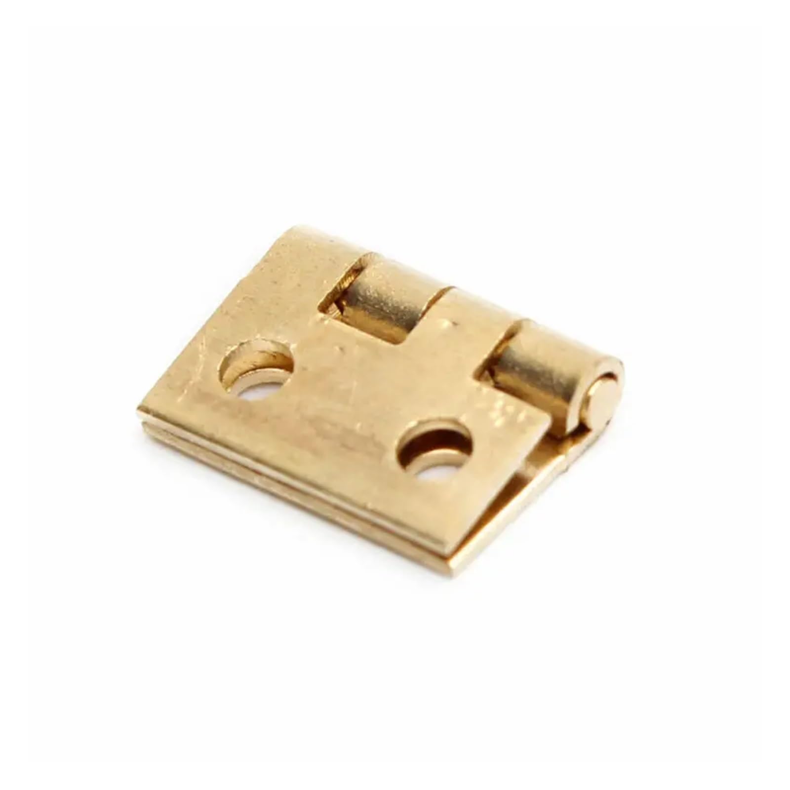 Charnières dorées 8x10mm en métal pour boîte en bois et loisirs créatifs x20