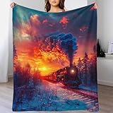 Taille de la couverture : taille enfant (1 couverture) : 1 couvre-lit 100 x 130 cm, taille simple (1 couverture) : 1 jeté de lit 130 x 150 cm, taille double (1 jeté) : 1 couverture 150 × 200 cm, parfait pour une utilisation lors des nuits froides. TV, lire un livre sur un entraîneur, regarder un film ou discuter au coin du feu (en particulier le camping et le pique-nique).