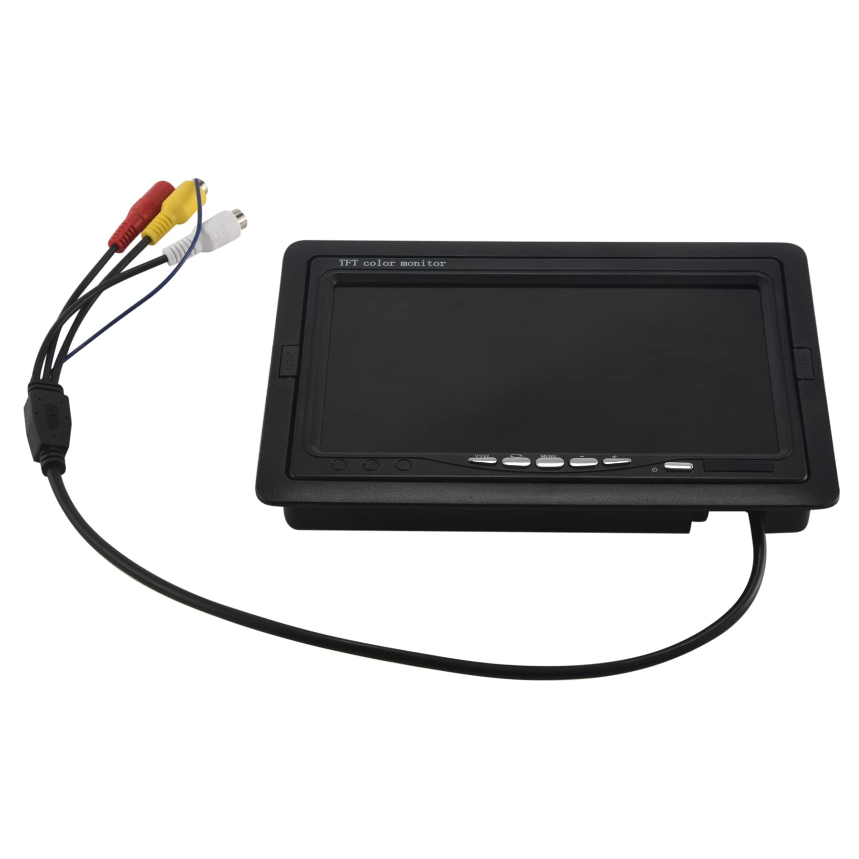 12V-24V 7 Pulgadas TFT LCD Color HD Monitor para CáMara CCTV Inversa de VisióN Trasera de Coche