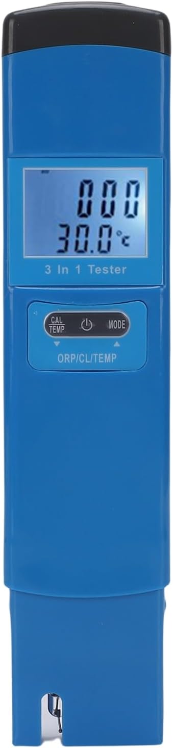 Digital Pool ORP Cl Temp Tester Kit Accurate Quick Measurement Backlit Display Multifunctional ORP Cl Temperature Meter