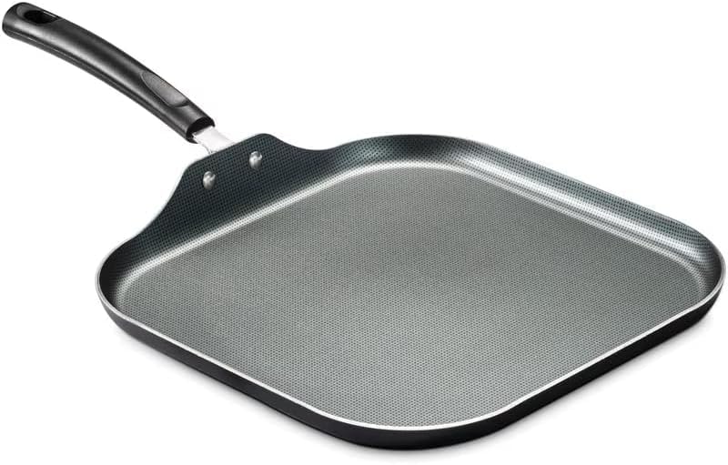 Chrsitmas Gift Item nonstick square griddle aluminum dishwasher safe griddle breakfast lunch Daily Use item Kitchen Gift Item Pack Of 1