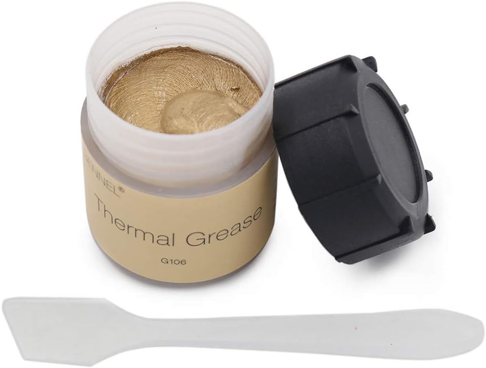 20g Gold Silicone Compound Thermal Grease Paste For PC CPU Heatsink Chipset VGA GPU Ovens Cooling