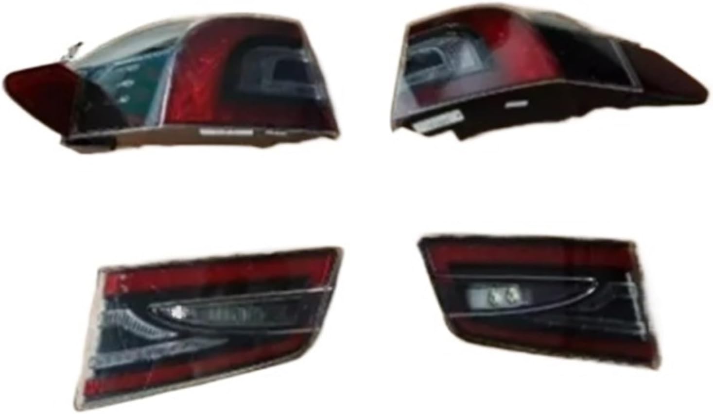 Led Tail Light Rear Lamp Assembly Compatible For Tesla Model S 2014-2021 Car Accessories Accesorios Para Auto(Color:Set)