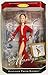 MATTEL BARBIE Poupée blonde MARILYN MONROE actrice en robe paillette rouge - boite impeccable - les hommes préférents les blondes - GENTLEMENT PREFER BLONDES - hollywood legends collection - collector edition 1997