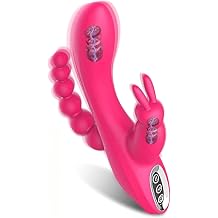 Enhanced 10 Mode 2026 New Red Roses Rabbit Flower Toy for Women, Whisper-Quiet & Waterproof Design Toys s70050