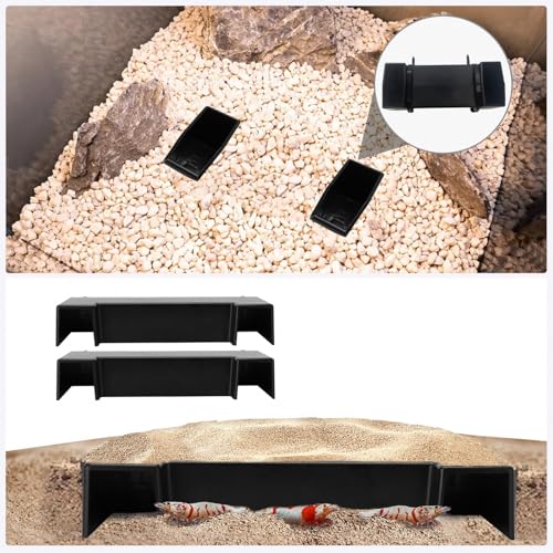 image for CPLIKE Shrimp Cave Aquarium Tunnel, Aquarium Decor Habitat Decoration,