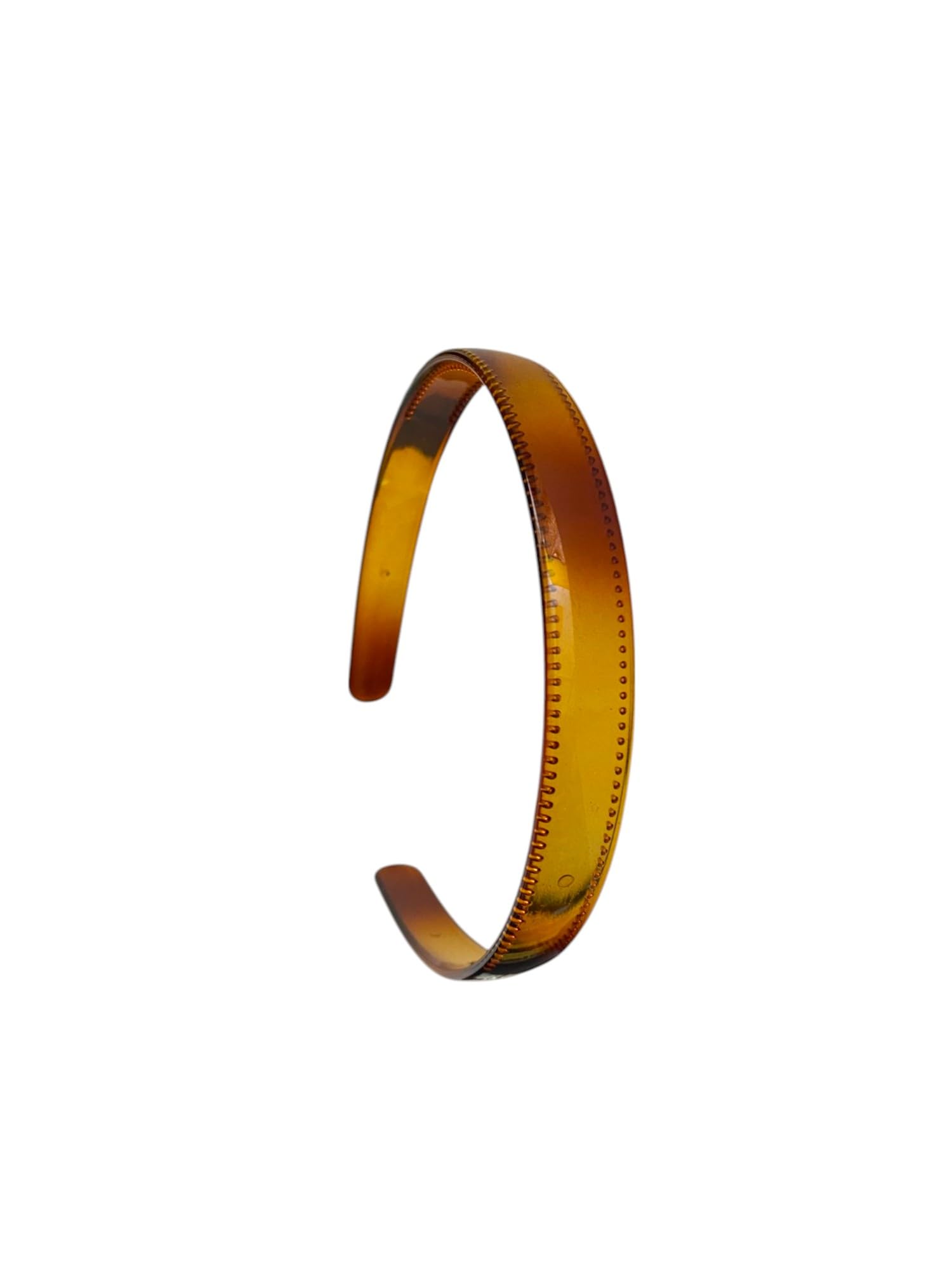 Classic Acrylic Headband, Lightweight and Durable, Amber-image-11