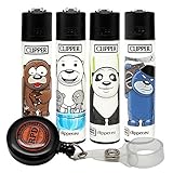 Bundle - 5 Items - Clipper Lighter Graffiti Beasts