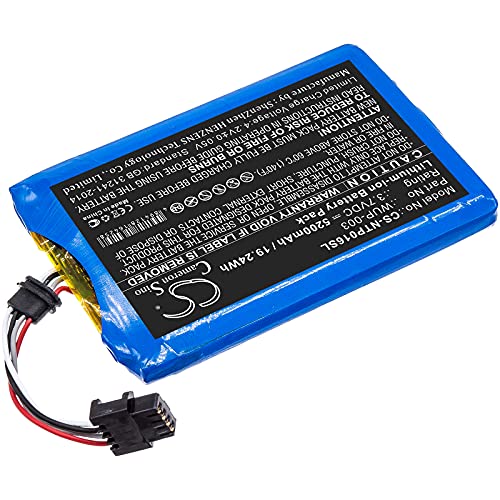 Jiajieshi Battery 5200Mah / 19.24Wh,Replacement Battery Fit For Nintendo Wii U Gamepad Wup-003 Wup-003 #TOP1