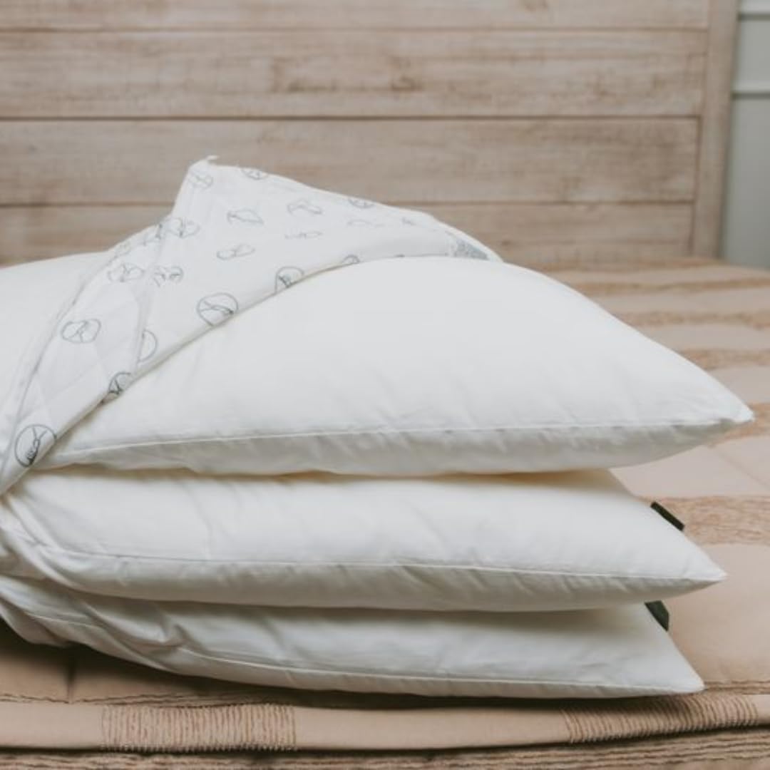 Beddy's Adjustable Comfort Pillow - Standard Size with 3 Customizable Weight Inserts for Personalized Support