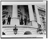 HistoricalFindings Photo: Easter Egg Rolling,President Coolidge,Wife,Balcony of White House,April 21,1924