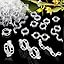 200pcs White
