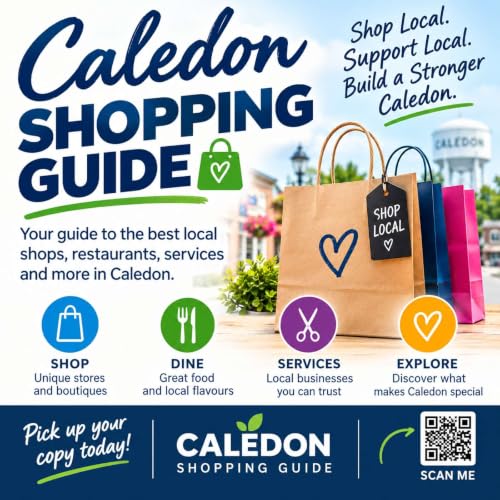 『CALEDON SHOPPING GUIDE』のカバーアート