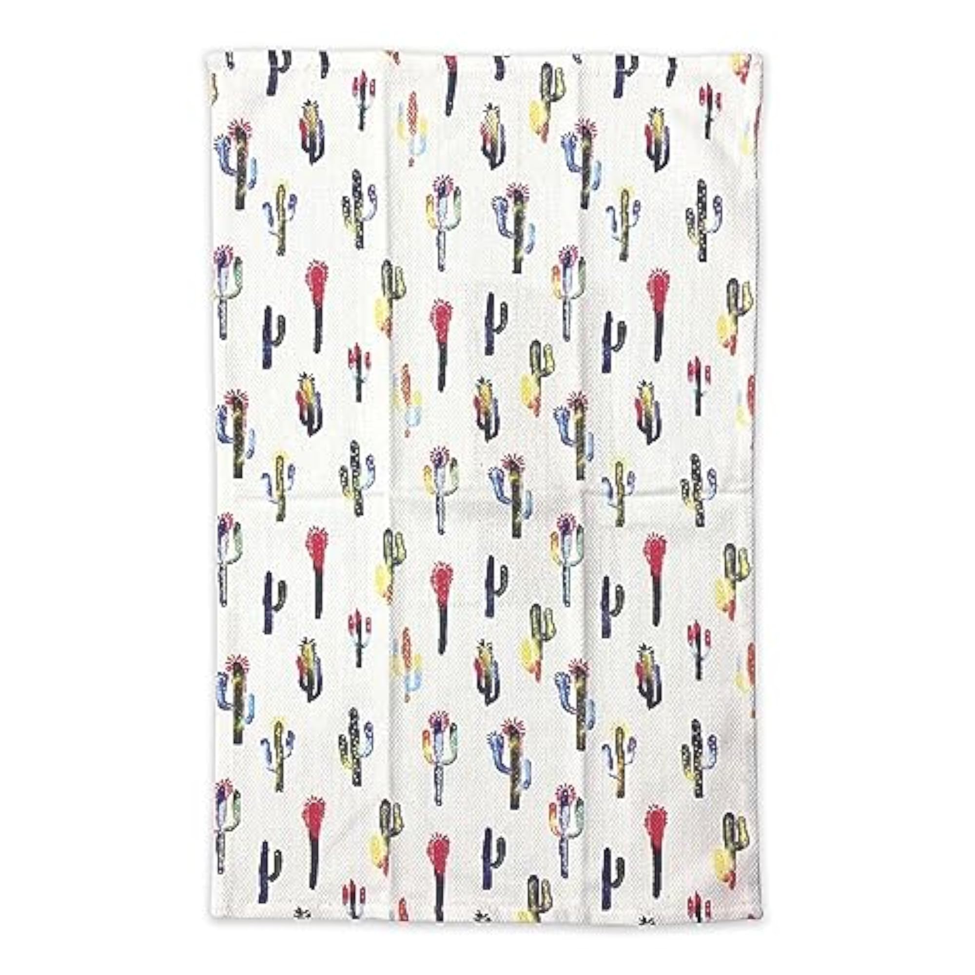 Kitsch Kitchen Watercolor Cactus Tea Towel