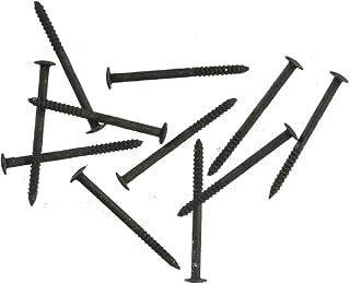 Melody Jane Dolls Houses Dollhouse 3/8in Mini Nails Metal Black Miniature DIY Builders Accessory PK 100