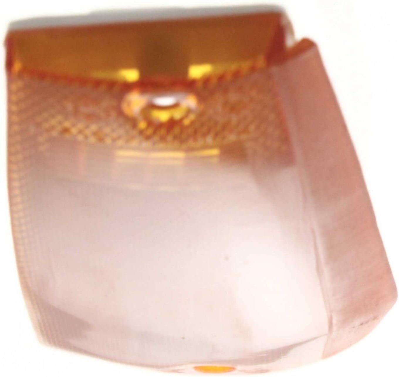 DAT AUTO PARTS Front Right Passenger Side Marker Signal Orange Light Plastic Lens Assembly & Housing Lamp Replacement for 1984-1996 Jeep Cherokee CH2551113 56000110