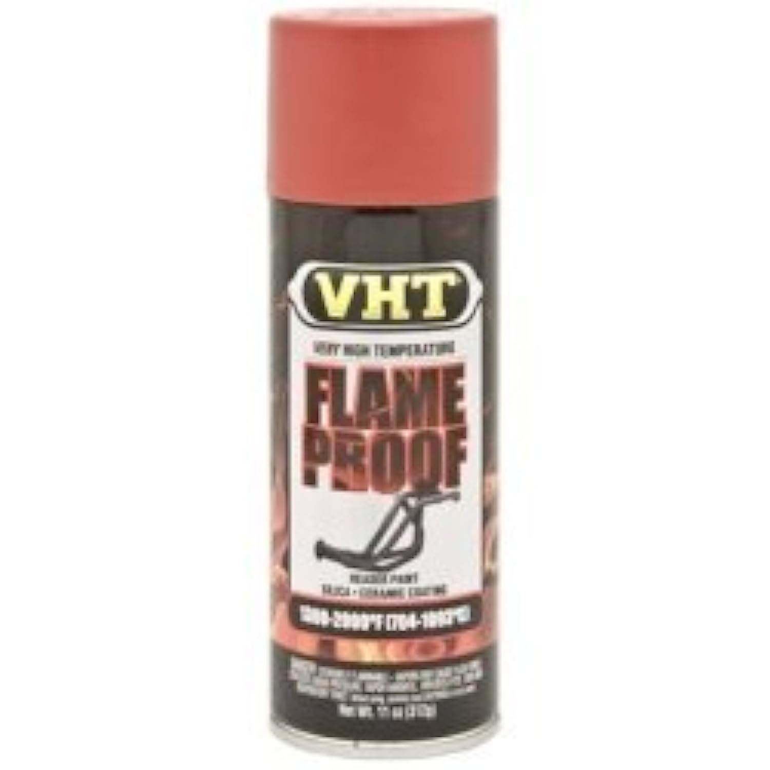 Duplicolor SP102 VTH FlameProof Coating Flat Black Aerosol