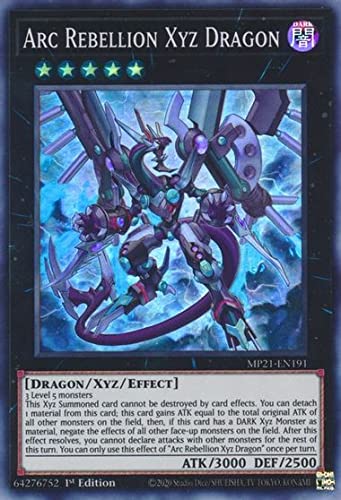 Amazon.com: Arc Rebellion XYZ Dragon - MP21-EN191 - Super Rare