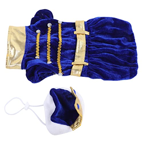 Disfraz para perro vestido con cristales y accesorios XL