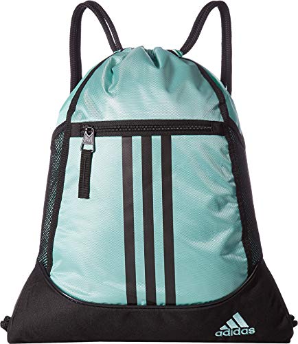 Image of adidas Unisex Alliance II Sackpack Clear Mint /Black One Size
