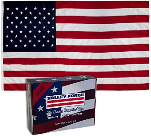 Valley Forge 60211000 American Flag, 6'x10', Multi color