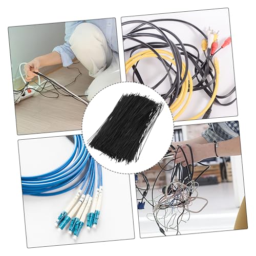Lurrose 1000pcs Cable Ties Long under Desk Cable Management for Office Organizer miniatura 6