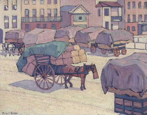 Marché de Hay Cartsumberland Robert Polhill Bevan Affiches Gravures Toile Moderne Salon 60x90