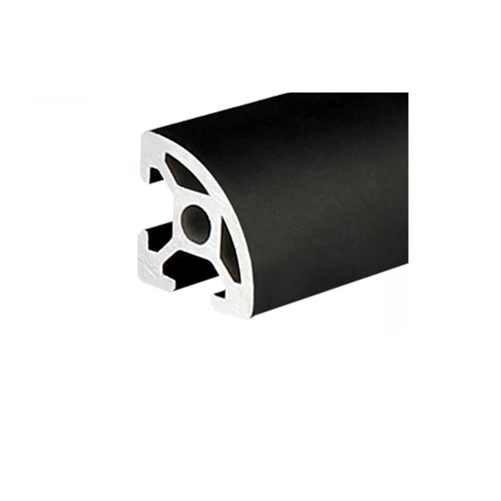Black 2020 2040 2060 2020N2 2020R 3030 3030N2 3030R 3060 4040 4080 T-Slot Aluminum Profile EU Standard(2020R,400mm)