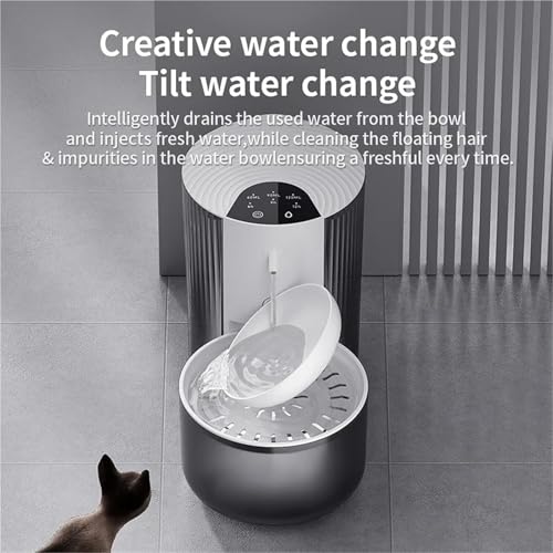 Bebedero automático inalámbrico recargable 3L para mascotas miniatura 2