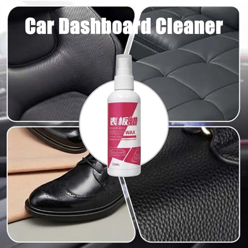 Cera en spray para cuidado y brillo de tablero de auto, paquete x3 miniatura 2