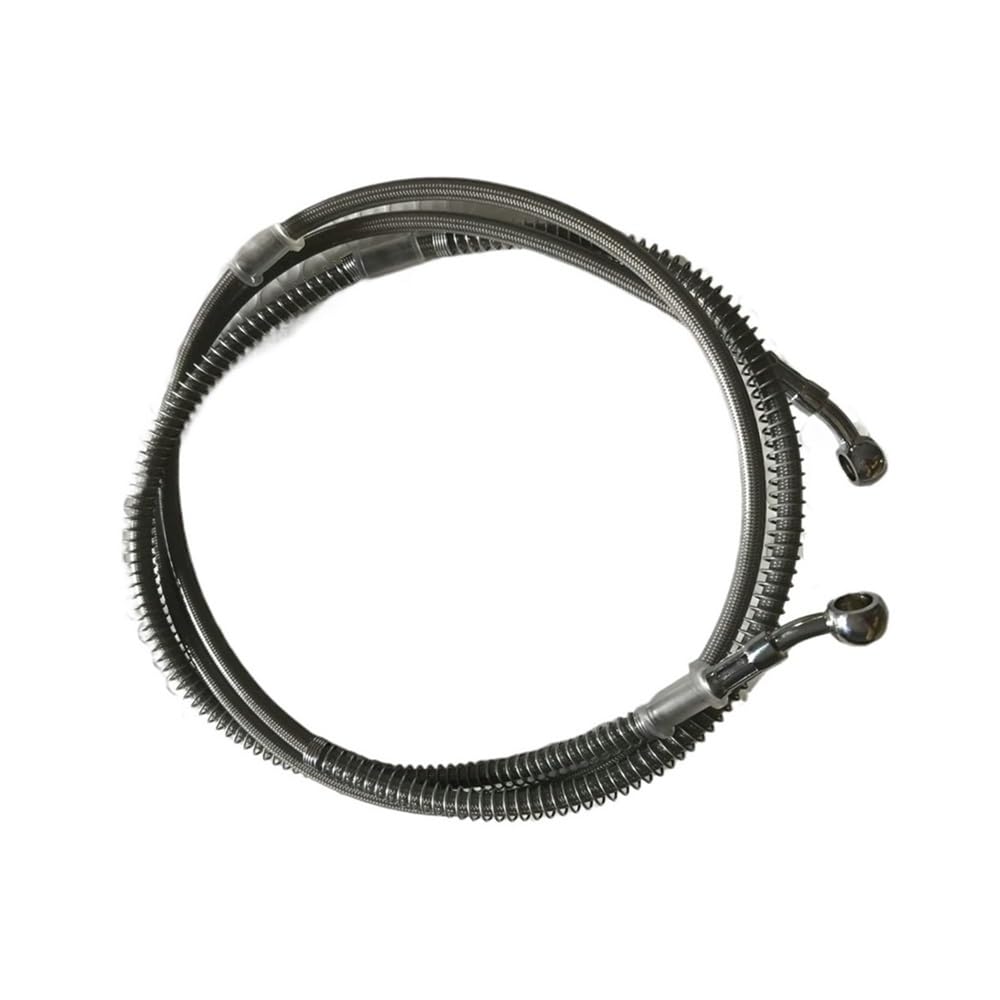 Moto Tubo Freno Tubo Flessibile per Olio Freno Moto con Raccordi Banjo da 28 Gradi Acciaio Inossidabile Rinforzato Idraulico Intrecciato 3,2 Mm X 7,5 Mm(300cm)