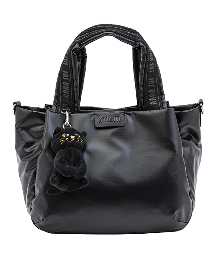 アナスイ ANNA SUI トートバッグ 肩掛け レザー 黒 ブラック タッセル 51ZbWQtLtqL.jpg