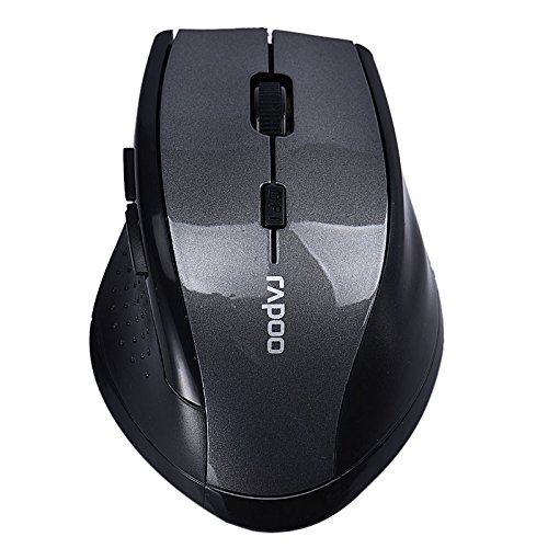 OrigiRay USB 2.4GHz Optical Wireless Gaming Mouse Mice for PC Laptop Computer Mouse gamer Rato com fio Gray